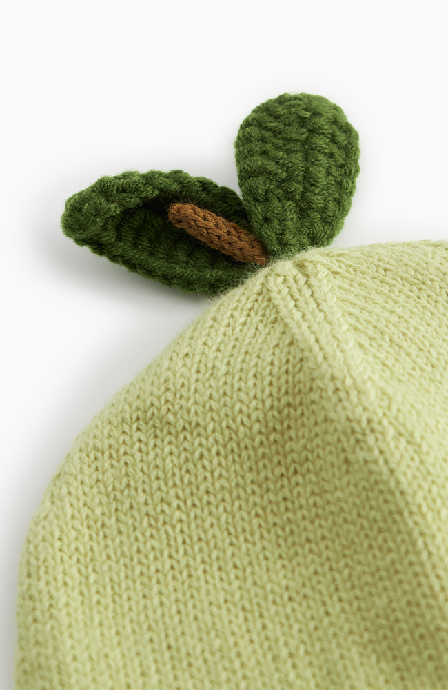 Atlas Pear Cotton Knit - Pear