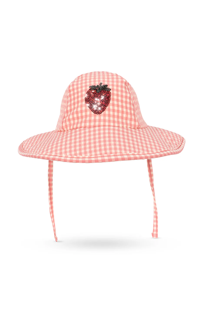 Etta Swim Hat - Geranium Pink