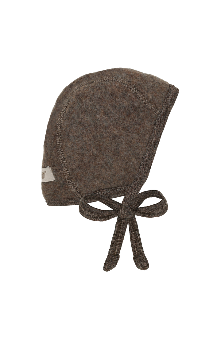 Bonnet Ears Alpaca Wool Knit - Off White 