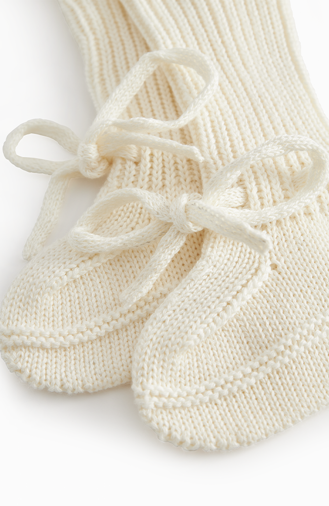 Abootie Modal Mini Dots - Gentle White