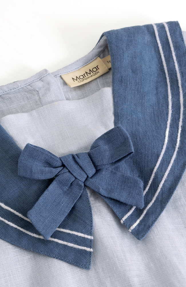 Raki Linen Jumpsuit - Blue Mist