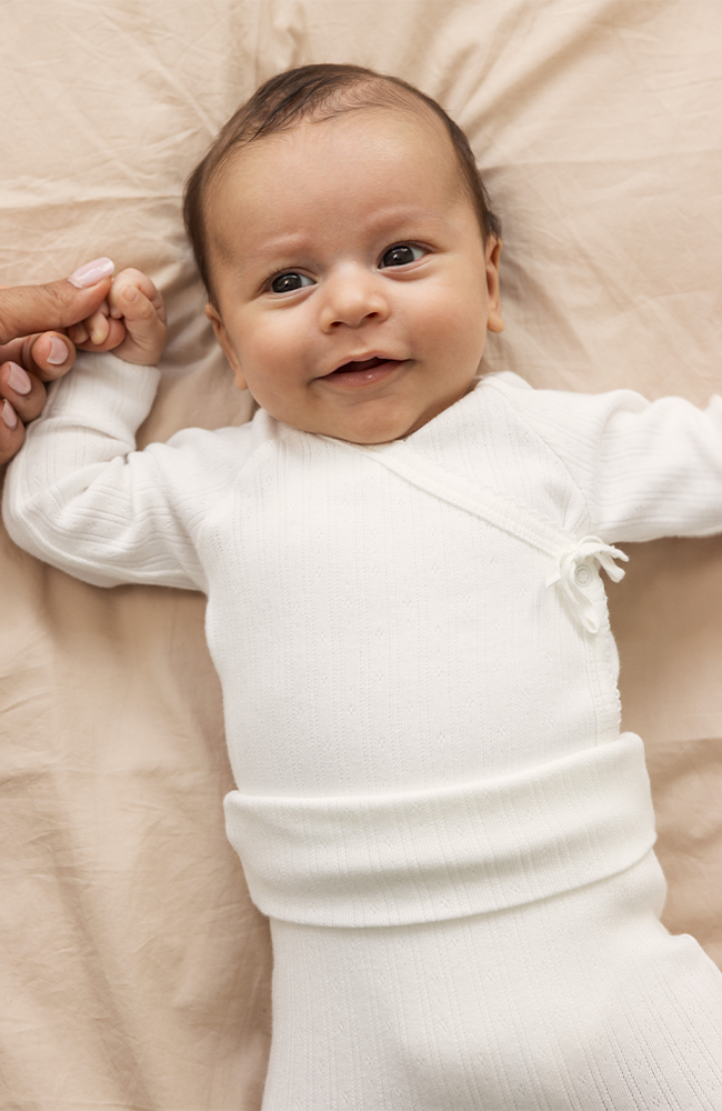 Piva Pointelle Pants - Gentle White