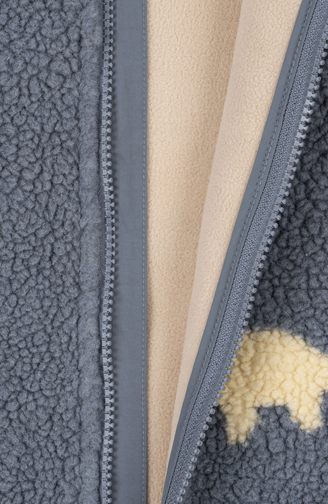 Jody Teddy Jacket - Dino Mist Konges Slöjd ytterkläder