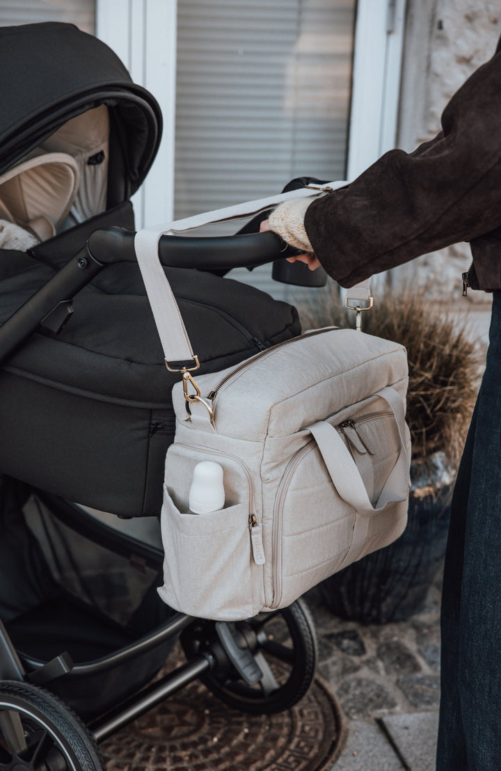 Skötväska On-the-go - Morning Beige Melange