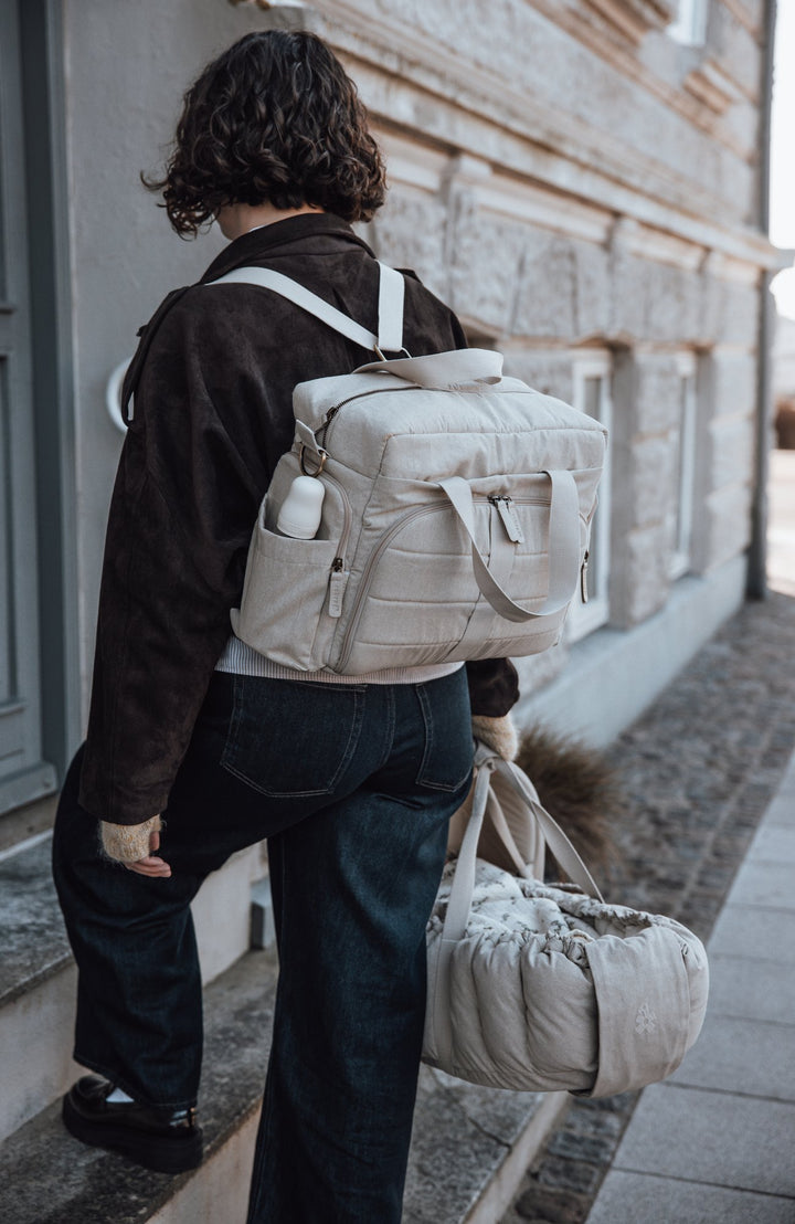 Skötväska On-the-go - Morning Beige Melange