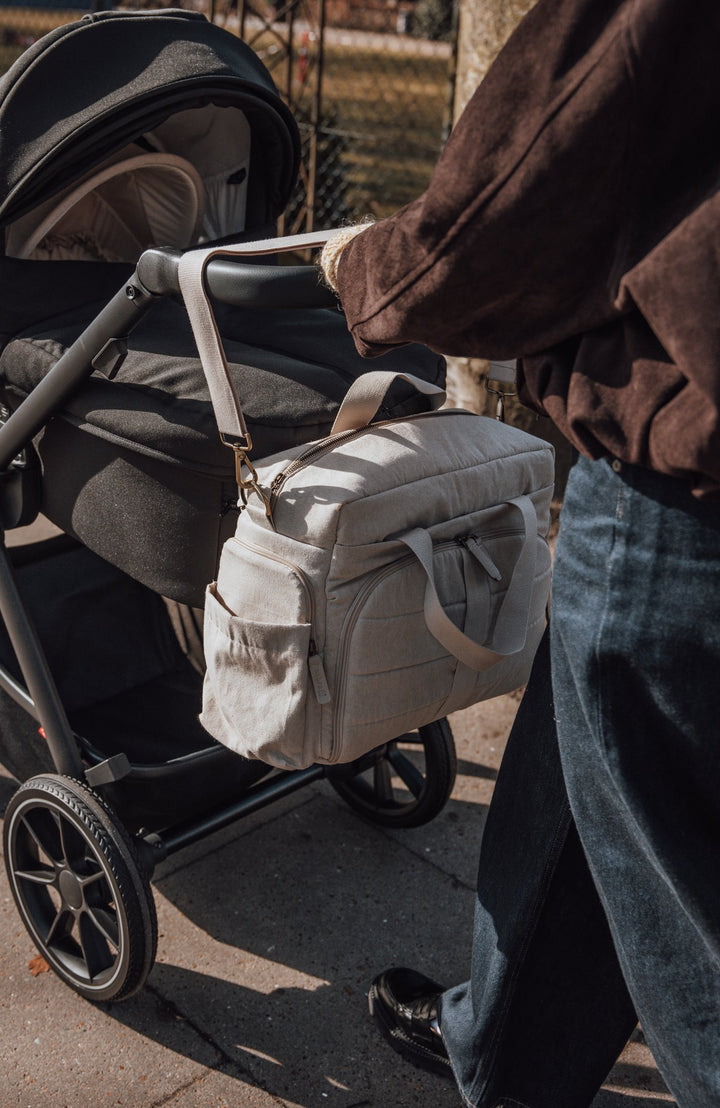 Skötväska On-the-go - Morning Beige Melange