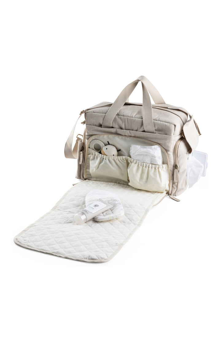 Skötväska On-the-go - Morning Beige Melange
