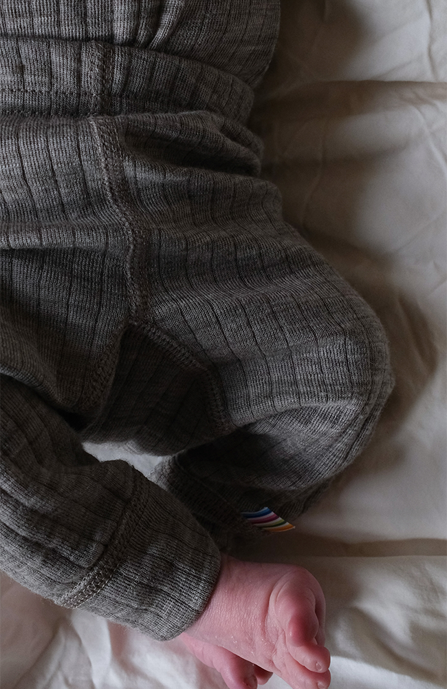 Wool Leggings - Sand