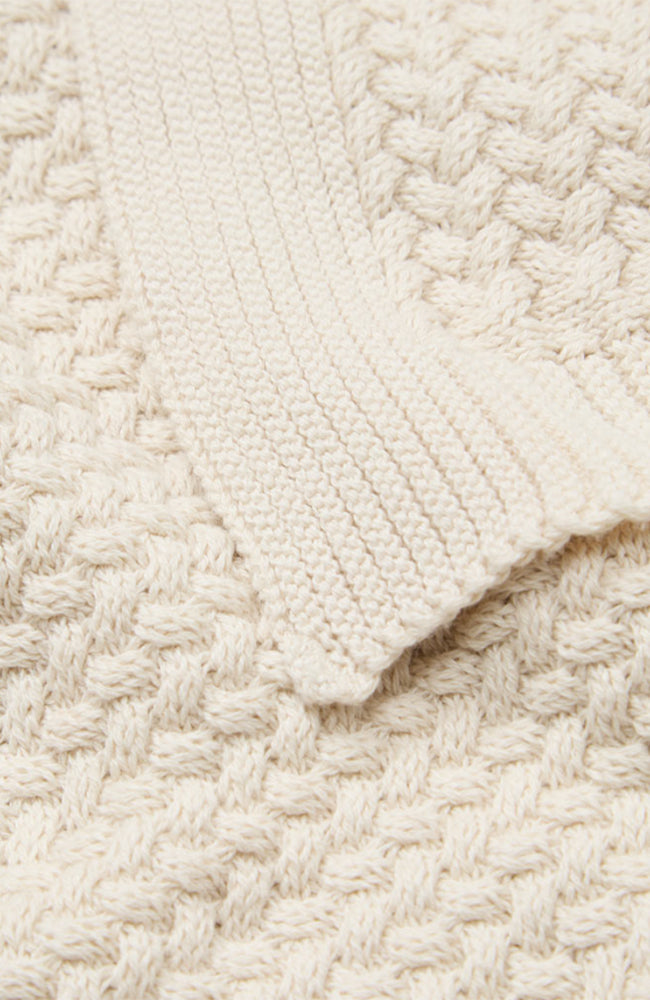 Harper Baby Knit Throw - Off White CamCam Copenhagen Inredning