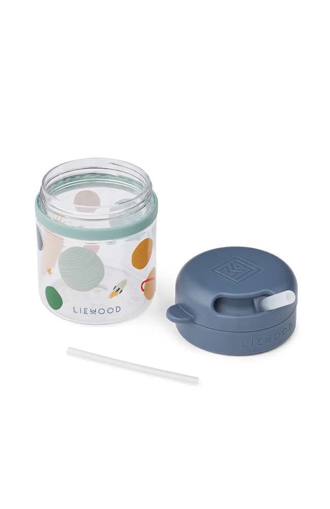 Pavia Tritan Straw Cup - Universe/Classic navy