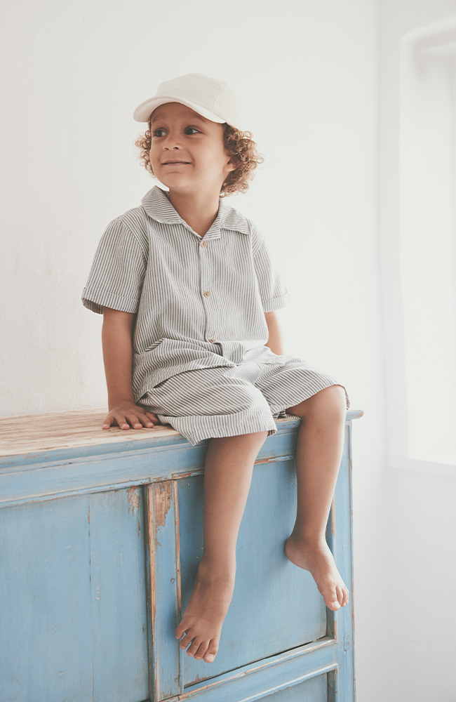 Shirt SS YD Stripe - Bering Sea