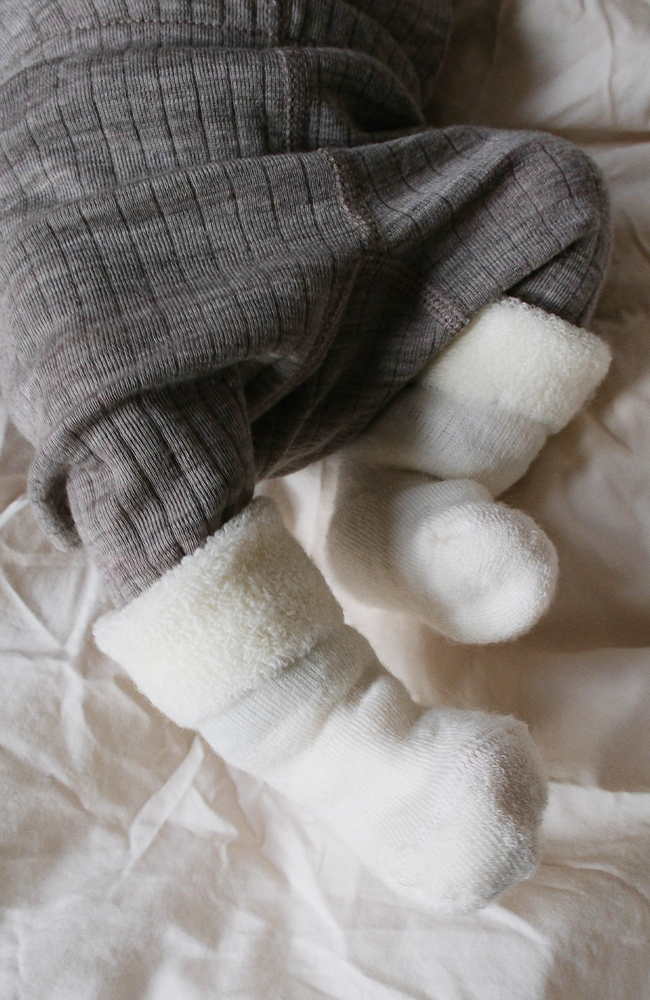 Wool Socks - Off White