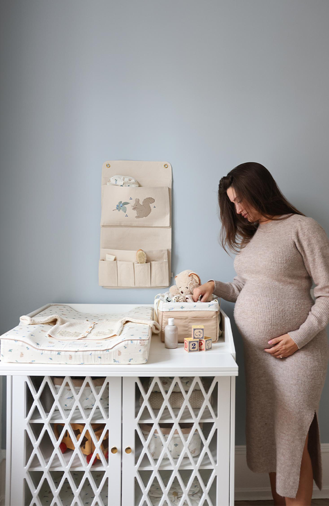 Diaper Caddy - Blueberries