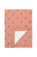 Molly Quilted Blanket - Berry Gingham