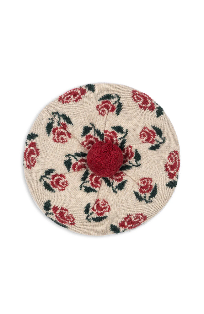 Belou Knit Beret - Rose