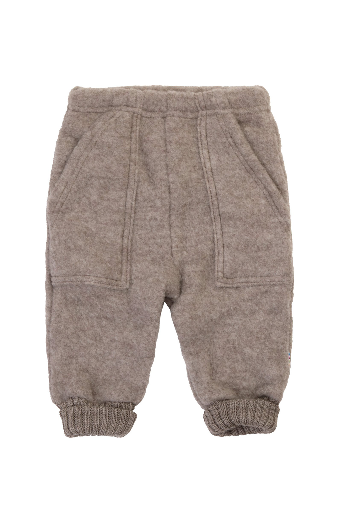 Wool Baggy Pants - Sand
