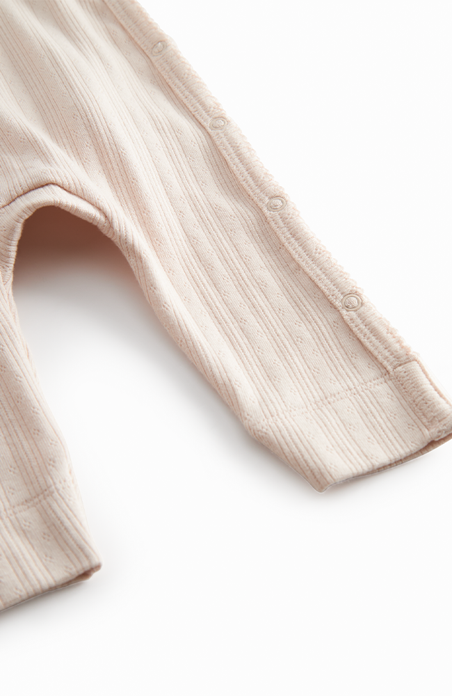 Rula Pointelle Romper - Misty Pink