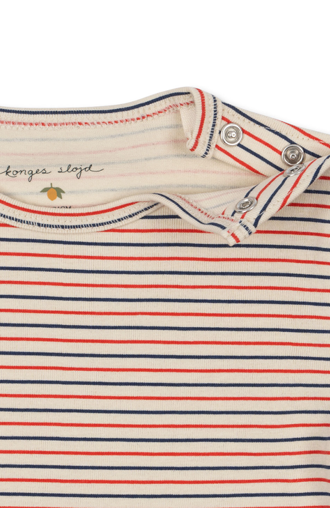 Basic Long Sleeve Body - Stripe Tricolore Petit