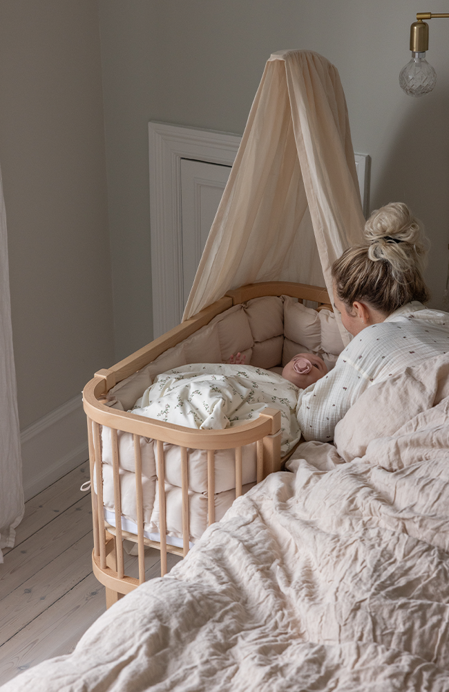 Sänghimmel Sky - Birchbark rose