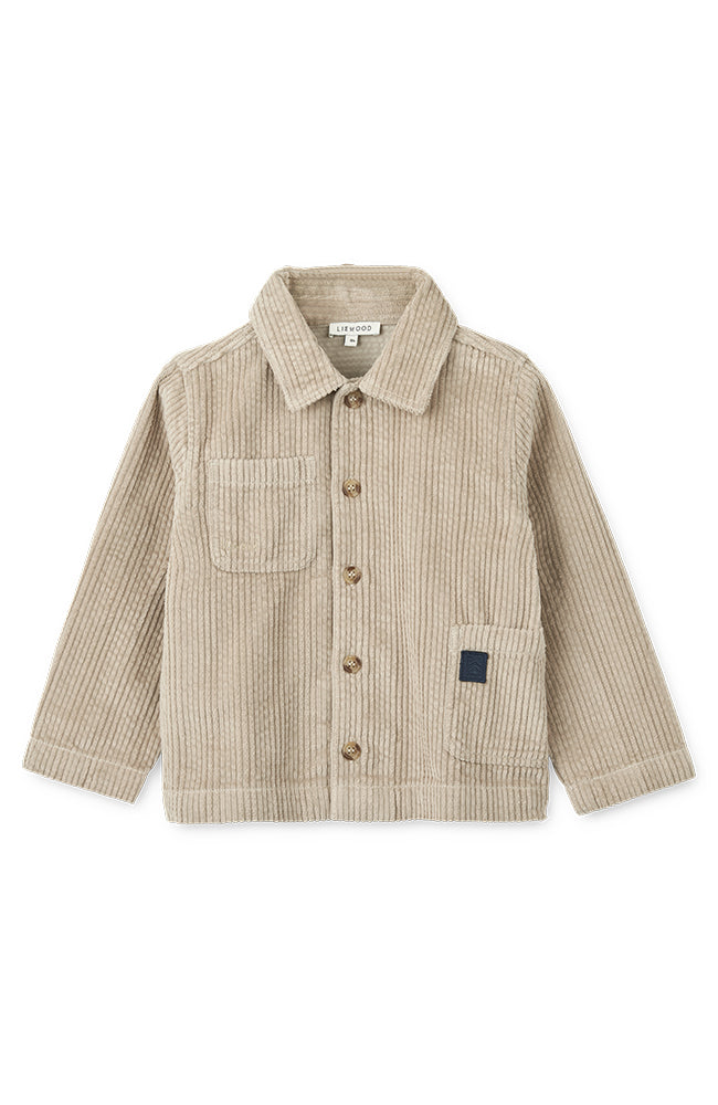 Paule Corduroy Overshirt - Mist