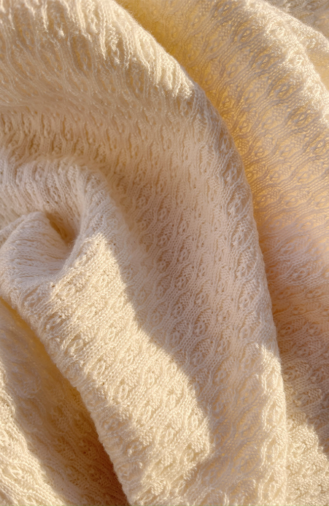 Venti blanket - Antique White