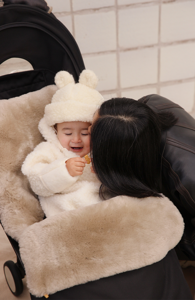 Puffmuff Stroller Liner - Toast