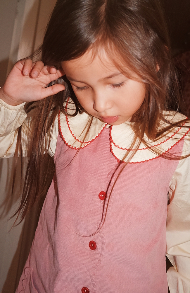 Darling Blouse - Soft white Flöss Blus