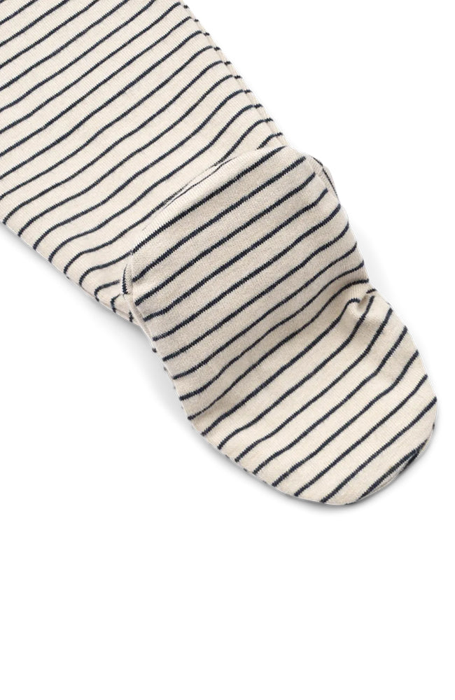 Bolde Baby Stripe Jumpsuit - Stripe Sandy / Classic navy