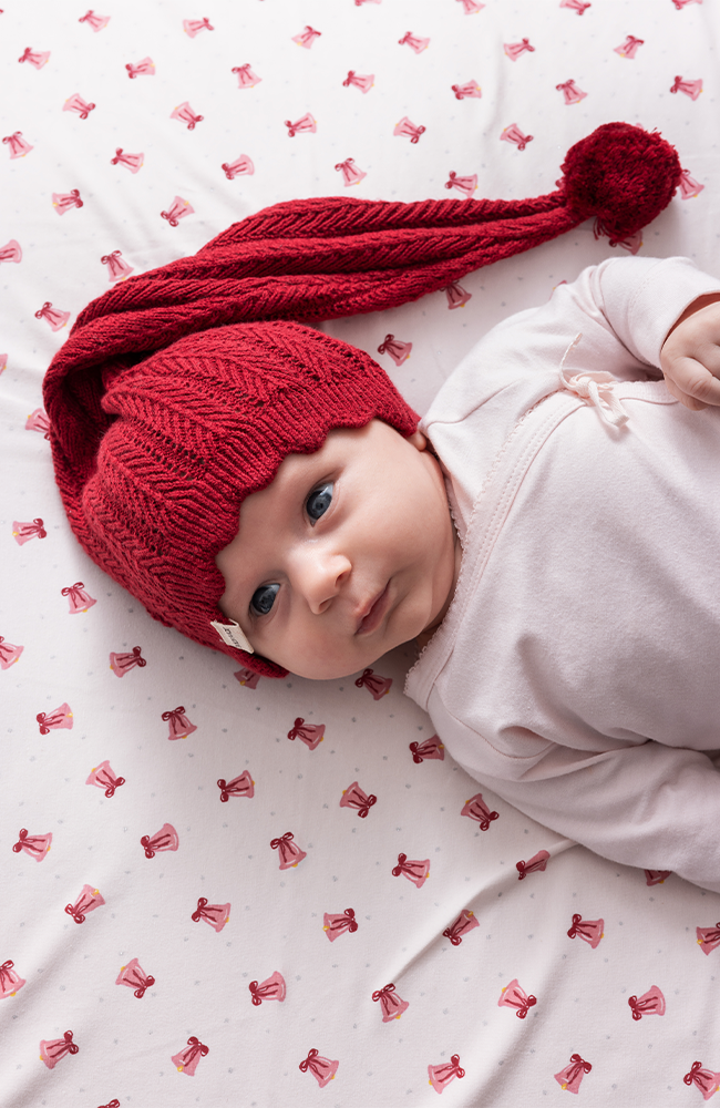 Alfen Rayon Knit Lace - Hibiscus Red