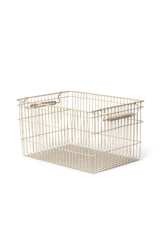 Cala Stackable Baskets - Set of 2 - Cashmere