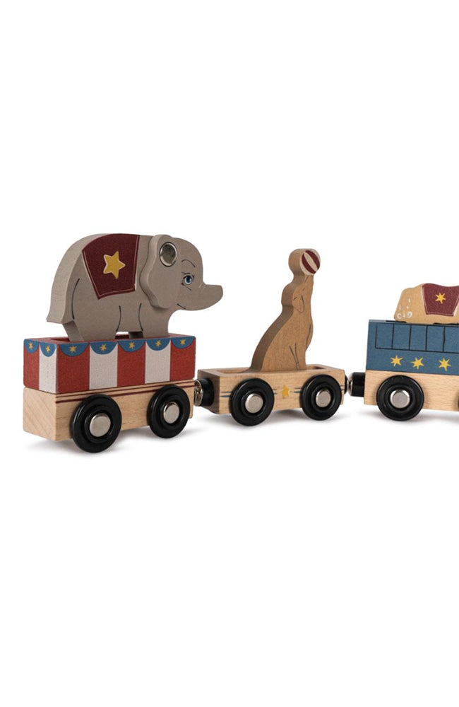 Wooden Animal Train - Multi