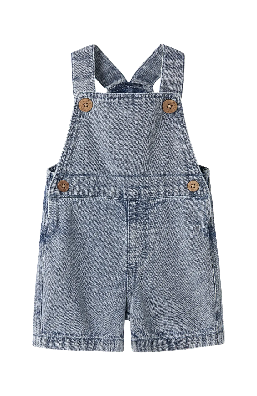 Funda Hängselbyxor - Medium Blue Denim Lil' Atelier Overall
