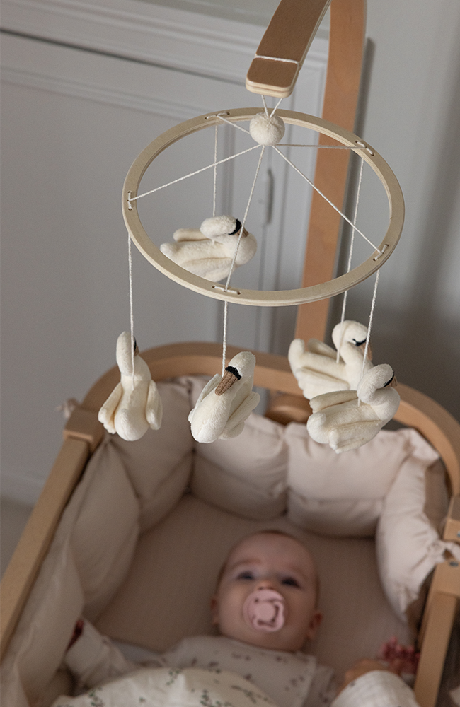 Mobil- och Sänghimmelhållare - Wooden Edition