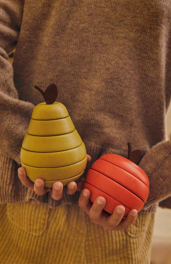 Stacking Apple and Pear - Set of 2