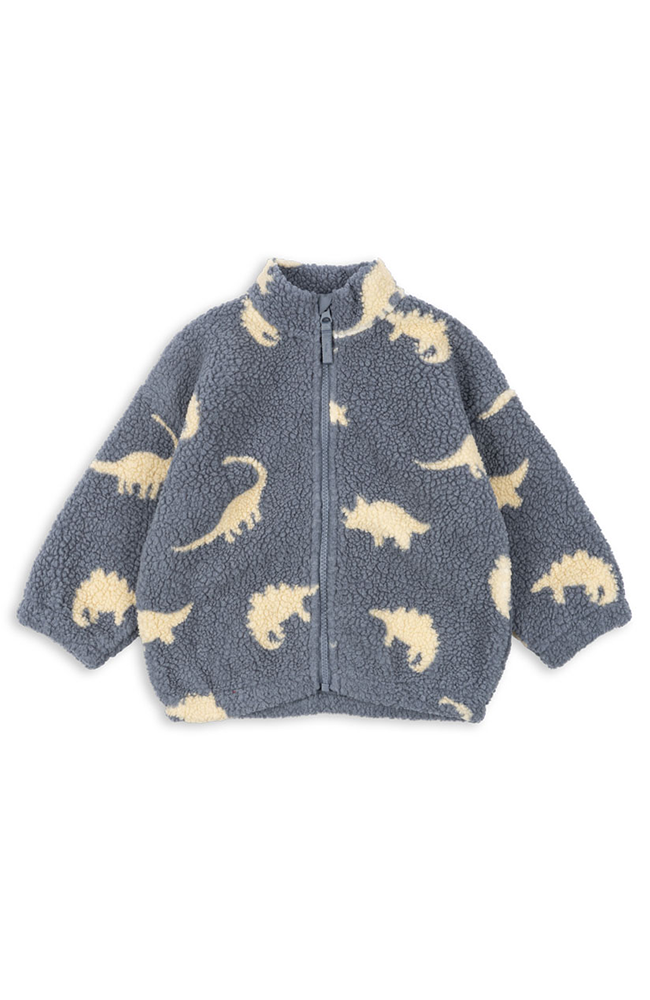 Jody Teddy Jacket - Dino Mist Konges Slöjd ytterkläder