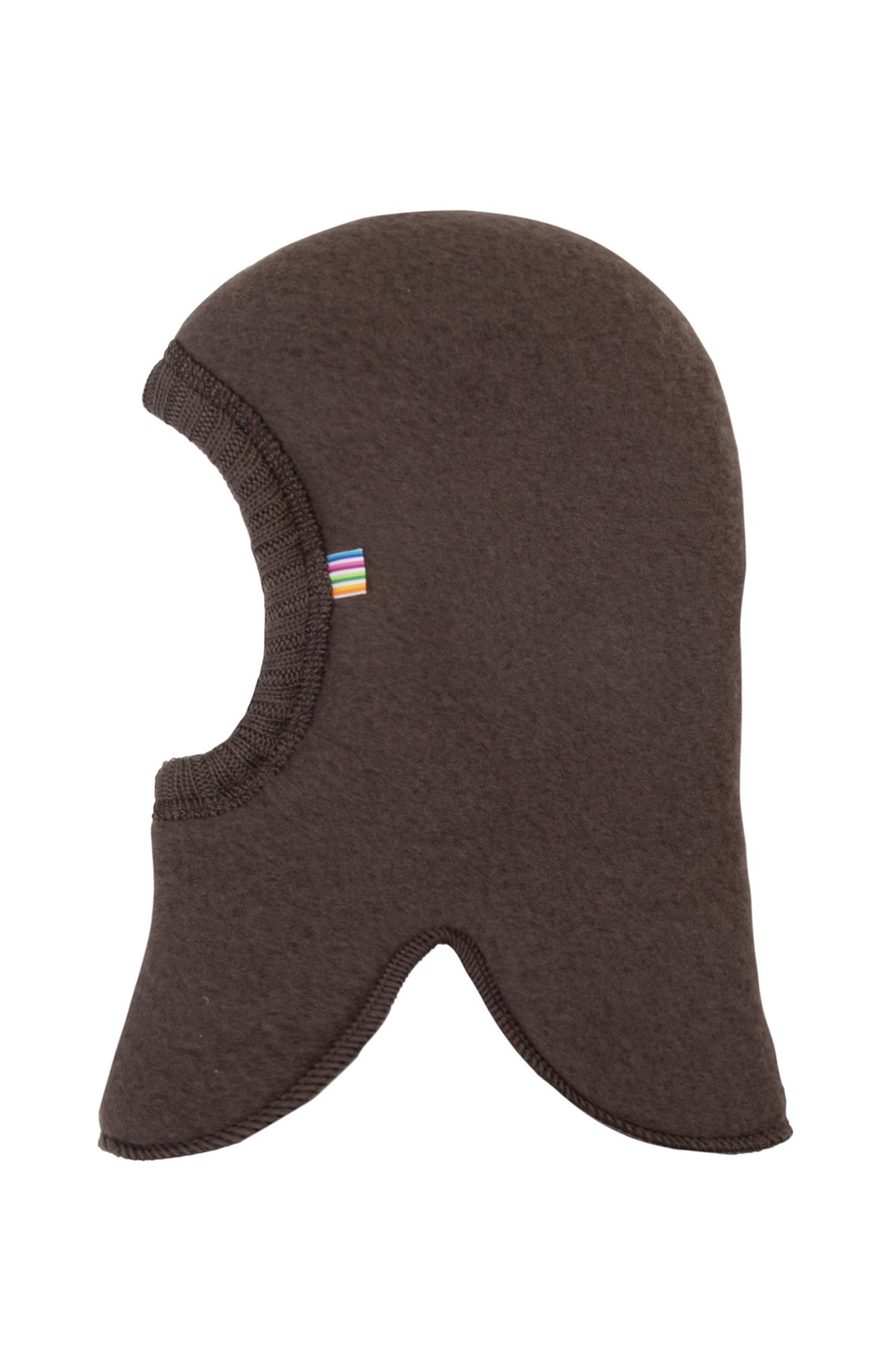 Wool Balaclava Double Layer - Dark Brown