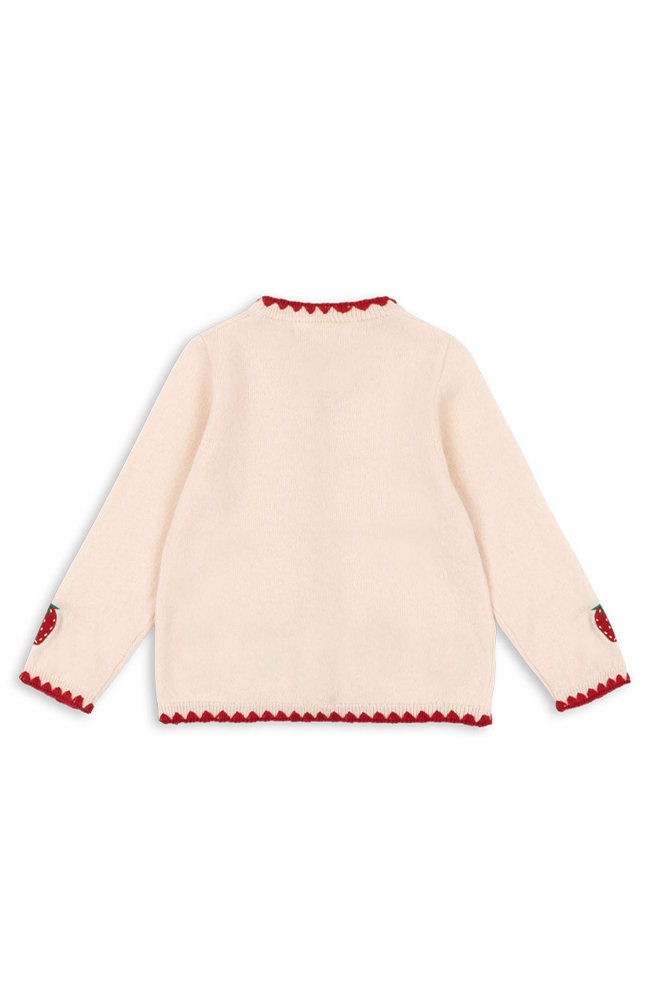 Strawberry Cardigan - Barbados Cherry