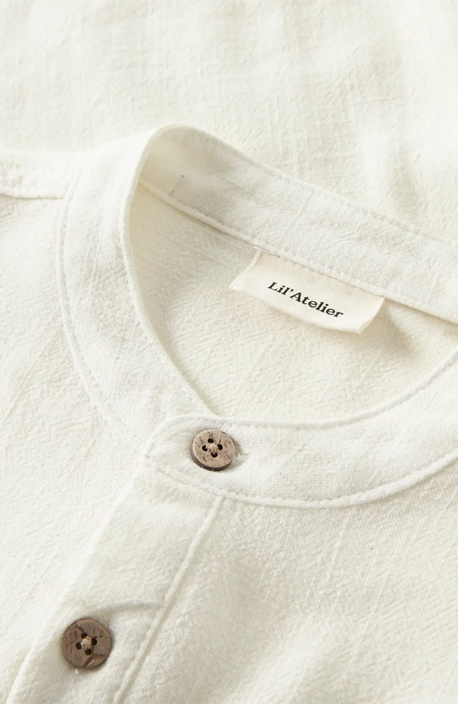 Freddie Loose Shirt - Coconut Milk