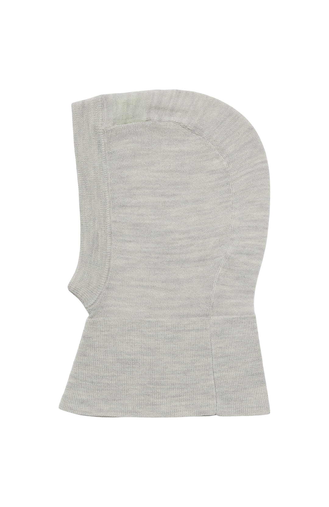 Baby Extra Fine Balaclava - Light Grey Melange