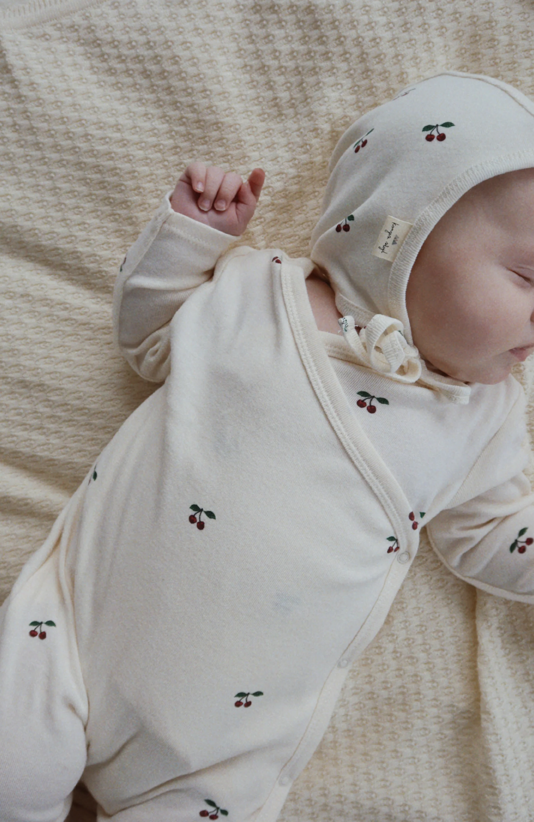 Newborn Onesie - Cherry