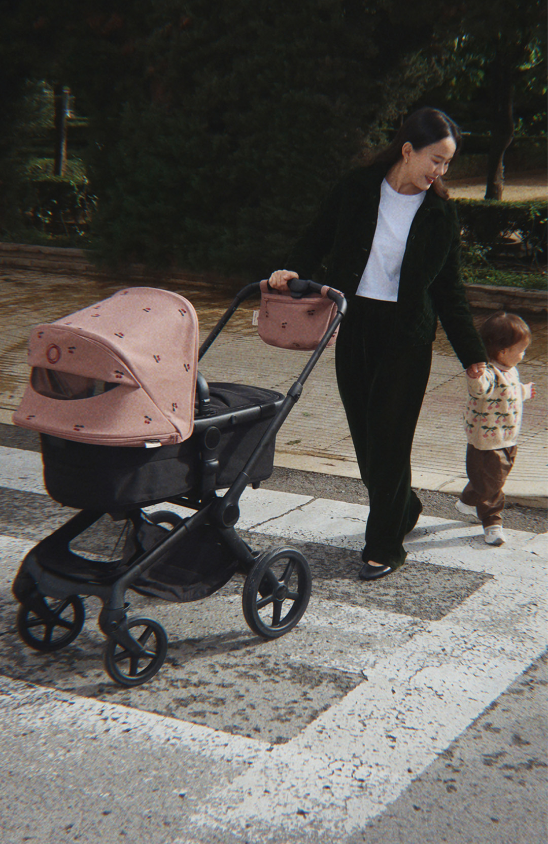 Bugaboo x Konges Sløjd Fox/Kangaroo Sufflett - Dusty Pink
