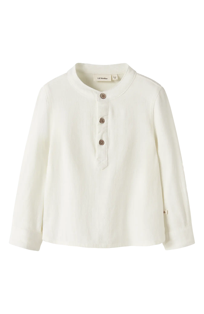 Freddie Loose Shirt - Coconut Milk