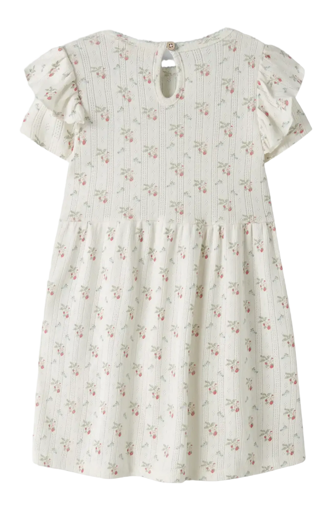 Rachello SS Dress - Coconut Milk Strawberry