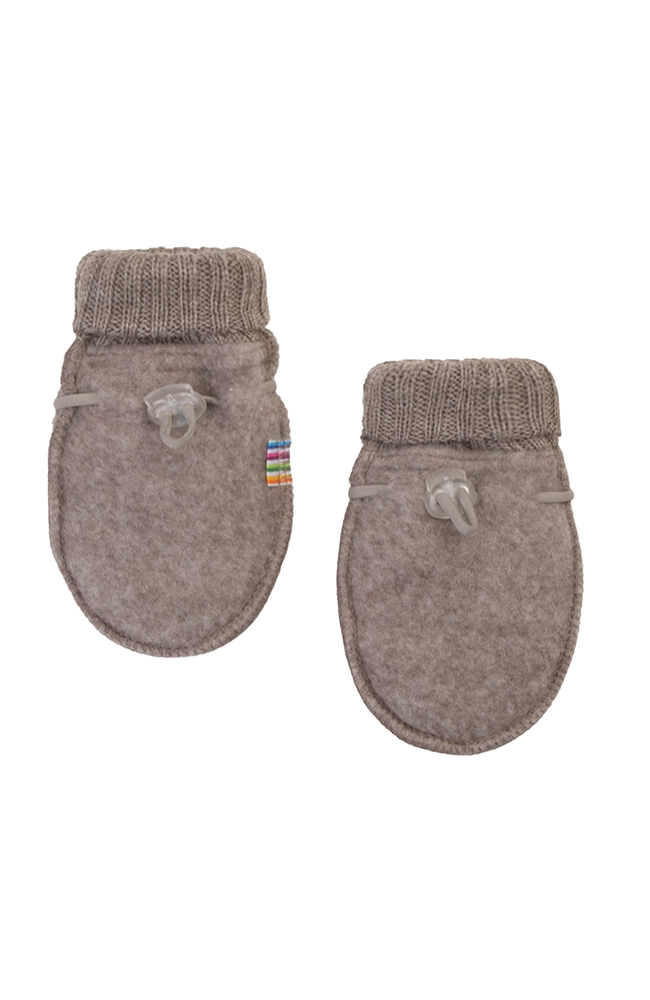 Wool Mittens - Sand
