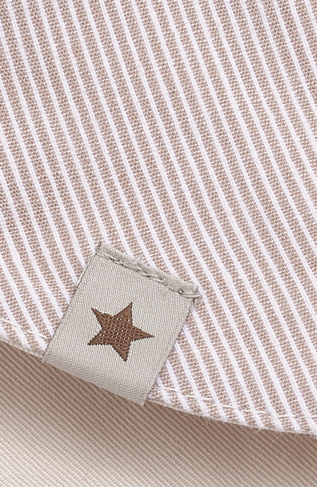 Sun Hat Stripe UPF 50 - White Pepper HUTTEliHUT Solhatt