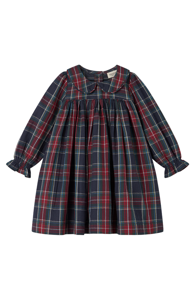 Dulla Check Dress - Pilot Navy Check