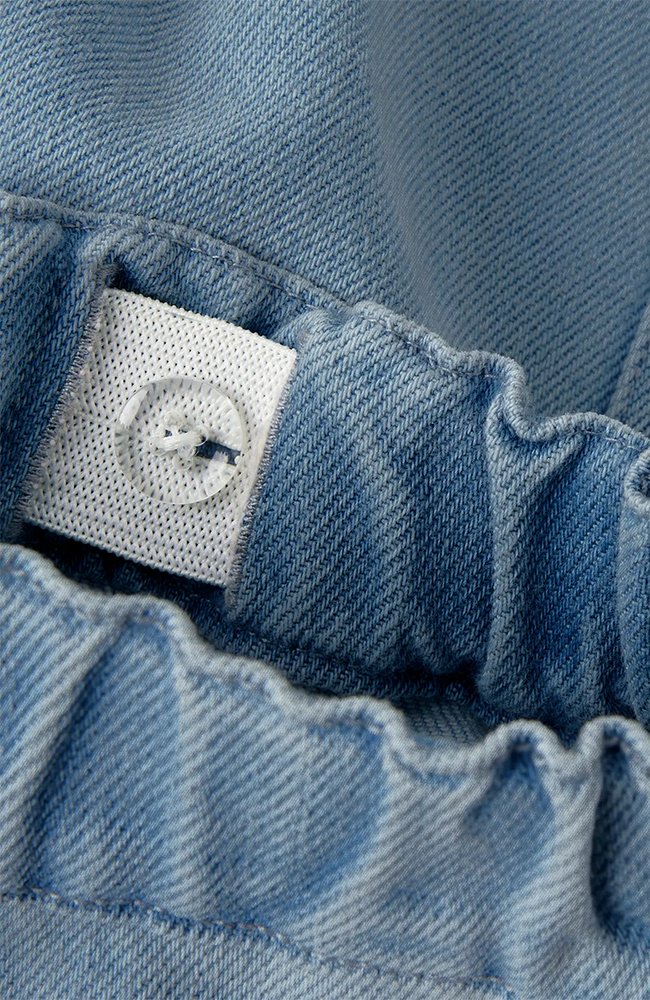 Lulia Baggy Jeans - Medium Blue Denim