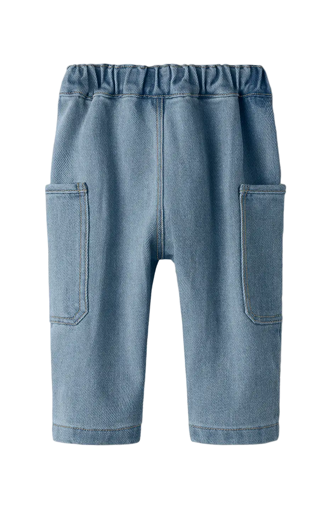 Lulia Baggy Jeans - Medium Blue Denim