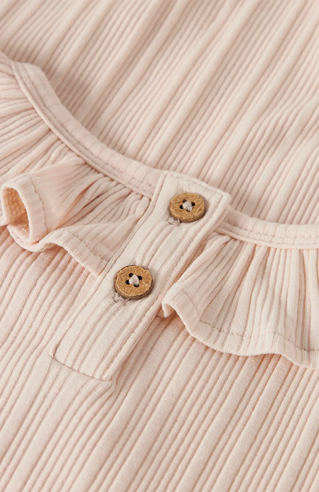Tansy LS Slim Top - Novelle Peach