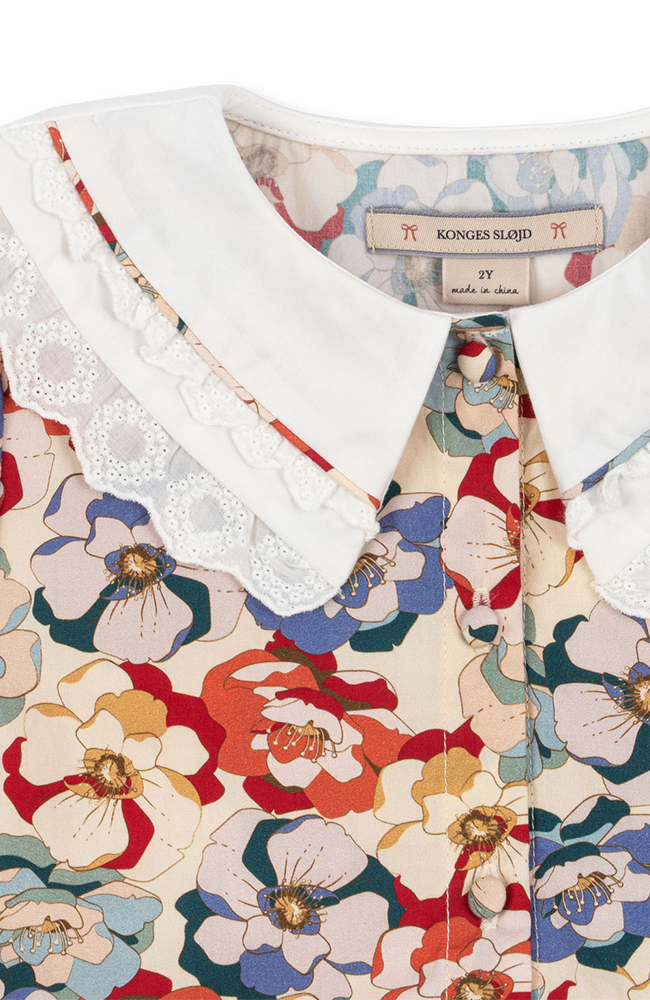 Coeur Collar dress - La Rosa